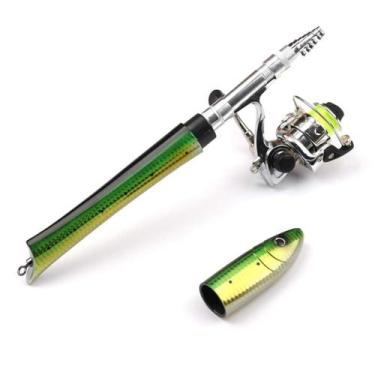 Imagem de Vara de Pesca PiscatorZone Mini de Bolso 55in para Viagem