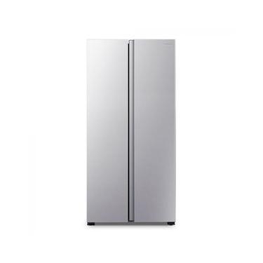 Imagem de Geladeira Hisense Side By Side 441l Inverter Frost Free Cinza