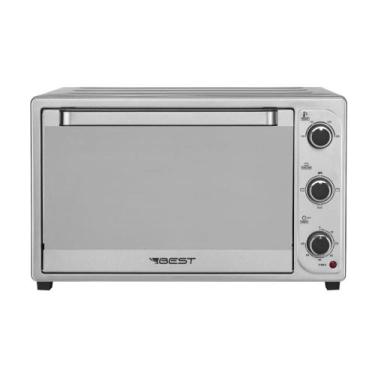 Imagem de Forno Elétrico Best 46 Litros Inox: Convecção Turbo Fan, Vidro Espelha