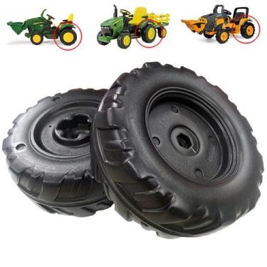Imagem de Kit 2 Rodas Traseiras John Deere Ground Force Ground Loader Baby Burig