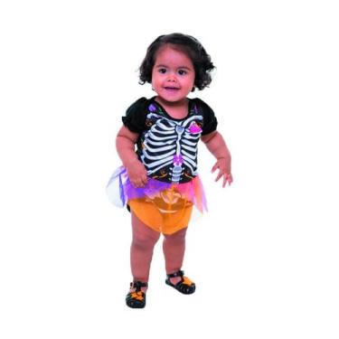 Imagem de Fantasia Halloween Esqueleta - Baby - Regina Festas