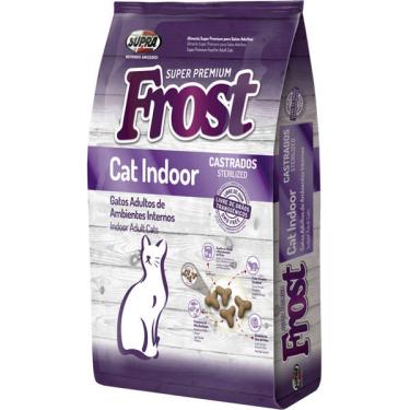 Imagem de Ração Seca Supra Frost Cat Indoor Gatos Adultos, Castrados ou de Ambientes Internos - 1,5 Kg