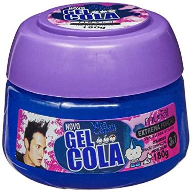 Imagem de Gel Cola Vertical Vita Capili 180g Azul, Muriel