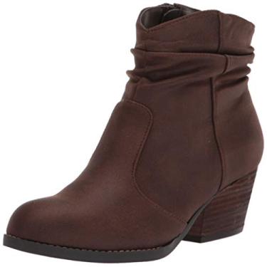 Imagem de Bella Vita Ankle Boot Feminino, Marrom, 8 Wide