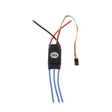Imagem de Controlador de Velocidade Sem 20A ESC para Avião de RC