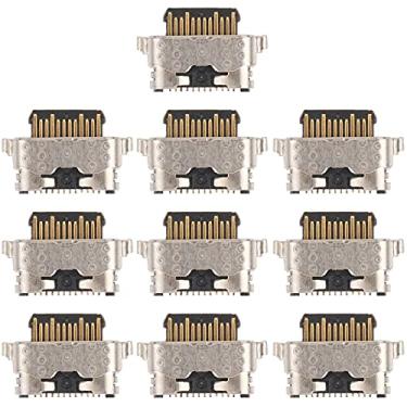 Imagem de HONGYAN Peças de substituição de telefone celular 10 pcs carregando conector porta para Samsung Galaxy M11 SM-M115F Acessórios telefônicos