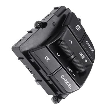 Imagem de DYBANP Interruptor de cruzeiro de carro, para Hyundai Sonata 9, interruptor de botão de controle de cruzeiro do volante do lado direito do carro