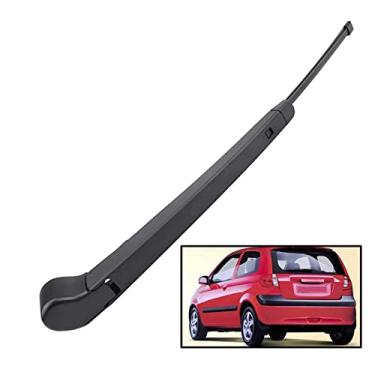 Imagem de JEZOE Para-brisa do carro para-brisa traseiro 14" atualizar kit de conjunto de lâmina e braço do limpador traseiro, para acessórios Hyundai Getz 2002-2011