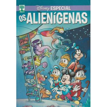 Imagem de Revista Disney Especial Os Alienígenas Hq 240 Páginas - Abril