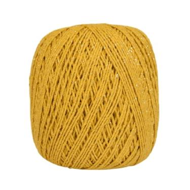 Imagem de Barbante Brilho Ouro Nº 6 406m 400g Mostarda 470 Euroroma