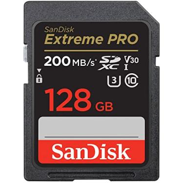 Imagem de SanDisk Cartão de memória 128 GB Extreme PRO UHS-I SDXC (200 MB/s)