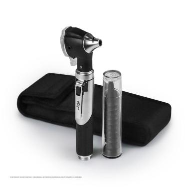 Imagem de Otoscópio Médico Fibra Óptica Em Led Branco Com Anvisa + Nfe