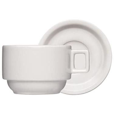 Imagem de XÍCARA CHÁ BAR HOTEL 210 ML COM PIRES GERMER PORCELANAS