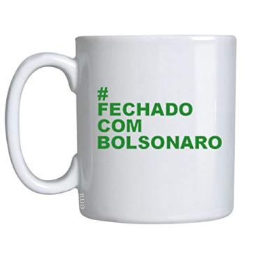 Imagem de Caneca fechado com Bolsonaro