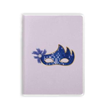 Imagem de Diário de capa macia Blue Head Happy Carnival Of Venice