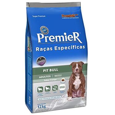 Imagem de Ração Premier Raças Específicas Pitbull para Cães Adultos - 12kg Premier Pet Adulto