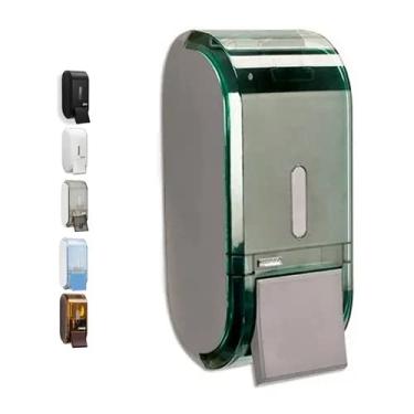 Imagem de 1 Dispenser Suporte Porta Sabonete Líquido/álcool Gel Verde