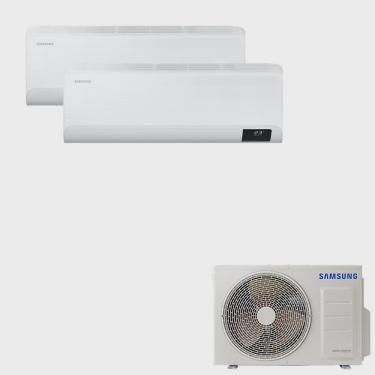 Imagem de Ar Condicionado Multi Split Inverter Samsung fjm 18.000 btus q/f 220V + 1x High Wall 9.000 btus + 1x High Wall 12.000 btus