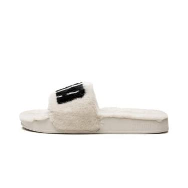 Imagem de PUMA Tênis feminino Leadcat 2.0 Fuzz Slide - Bege, Bege, 37