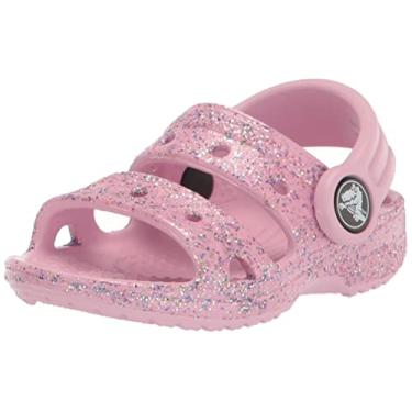 Imagem de Crocs BR Classic Crocs Glitter Sandal T - Rainbow - C4 , 207983-93R-C4, Kids Girls , Rainbow , C4