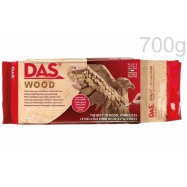 Imagem de Massa DAS WOOD 700G Modelar Escultura Cerâmica Fria