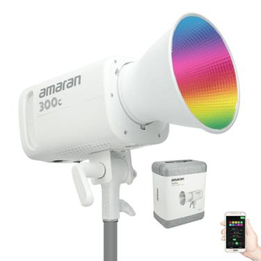 Imagem de Iluminador LED Amaran 300c RGBWW Branco Luz Contínua 300W Monolight Bowens (Bivolt)