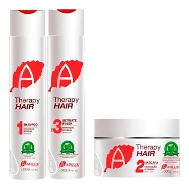 Imagem de Kit Therapy Hair Adlux Shampoo E Mascara Original Manutenção Cor De Cabelo Os Tipos De Cabelo Fragrância Do Tratamento Aroma Agradável/perfumado