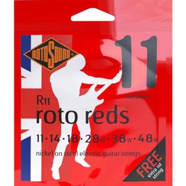 Imagem de Rotosound cordas de guitarra elétrica Roto Reds R11 (11-48)