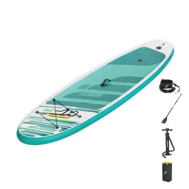 Imagem de Prancha Stand Up Inflável HuaKai Com Leash + Bomba de Inflar + Remo Be