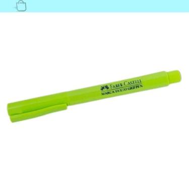 Imagem de Marca-Texto Grifpen Faber Castell Diversas Verde-Folha Nova - Faber-ca