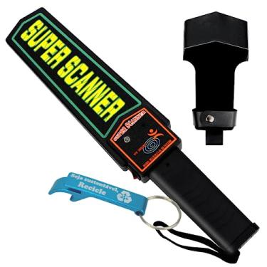 Imagem de Detector De Metais Portátil Scanner De Alta Sensibilidade Profissional + Chaveiro CBRN20409