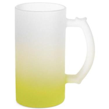 Imagem de Caneca para Sublimação Chopp Vidro Jateada 475ml 6 Unidades - Deko, Am