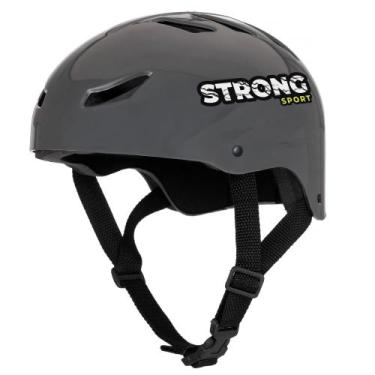 Imagem de Capacete para Skate Bike Patins Patinete Unissex Profissional - STRONG