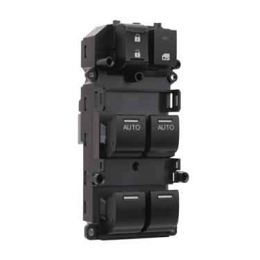 Imagem de AiYiGu Botão de controle Power Master Window Switch compatível com Honda Accord EX/EX-L 2008-2012, substituição OEM 35750-SZA-A31 Double Auto 6 botões 4+33 pinos luz branca