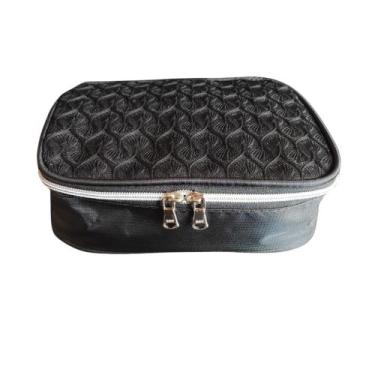 Imagem de Estojo Box Preto Juvenil Feminino Estojo 100 pens - Multipla Escolha B