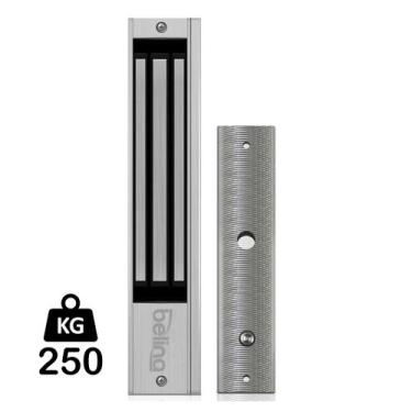 Imagem de Fechadura Magnética Força de 250kg - Belina - Sem suportes