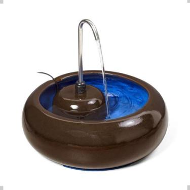 Imagem de Fonte para Gatos Em Cerâmica Bivolt 3,25L RR4Pets Marrom