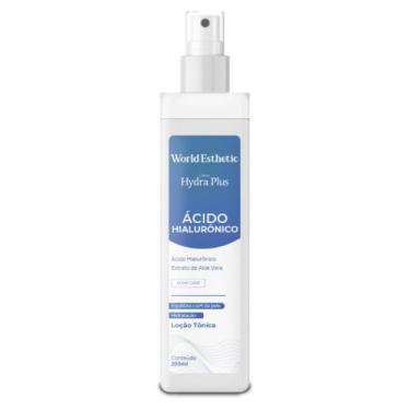 Imagem de Tônico Facial Hidratante Ácido Hialurônico 200mL  World Esthetic