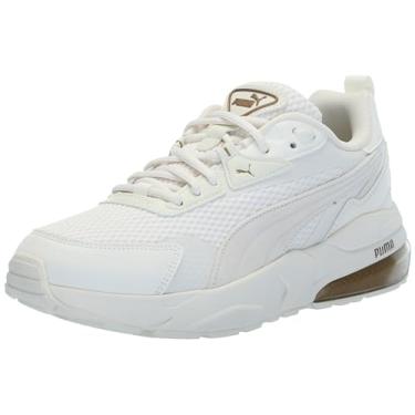 Imagem de PUMA Tênis feminino de camurça Vis2k, Marfim fosco, ouro puma, 39
