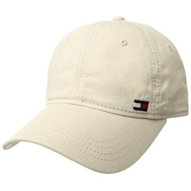 Imagem de Boné masculino com bandeira Billy Corner da Tommy Hilfiger, Stone, One Size