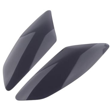Imagem de FINMOKAL 1 par de capa protetora de farol de motocicleta para lente fumê compatível com Yamaha YZF R6 YZF-R6 2006 2007