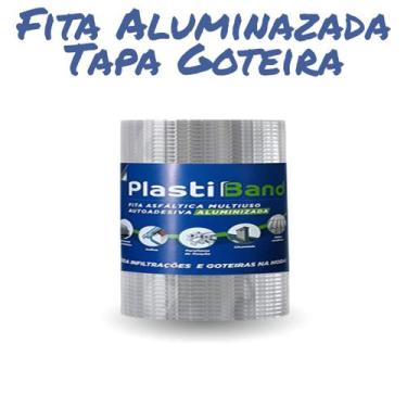 Imagem de Fita Aluminizada Tapa Goteira Previne Infiltrações e Repele Calor - Dp