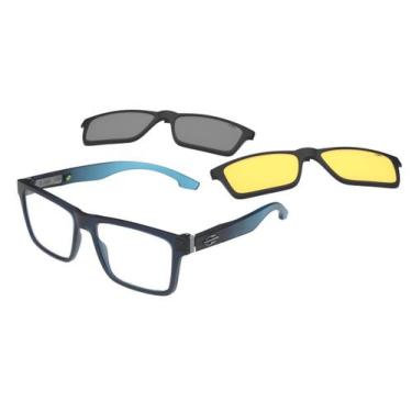 Imagem de Armação de Grau Mormaii Swap NG 2 6153 com 2 Clipons, Kc6