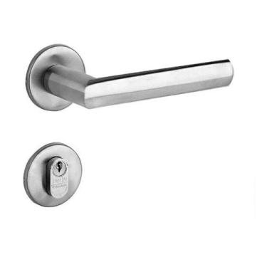 Imagem de Fechadura Lafonte 880 Externa ST1R 40mm Roseta Inox Lixado, Inox Lixad