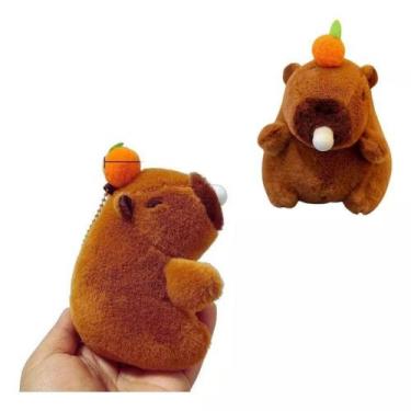 Imagem de Capivara Love - Chaveiro Pingente Em Pelúcia - Smactudo