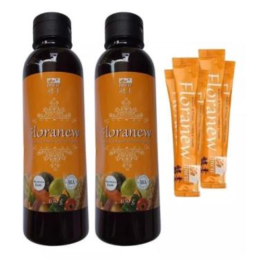 Imagem de Kit 02 Floranew Garrafa Anew 630g + 5 Sachês Floranew