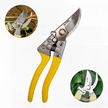 Imagem de Tesoura de Poda Profissional BTEK BT396 20cm  Corte Preciso para Jardi