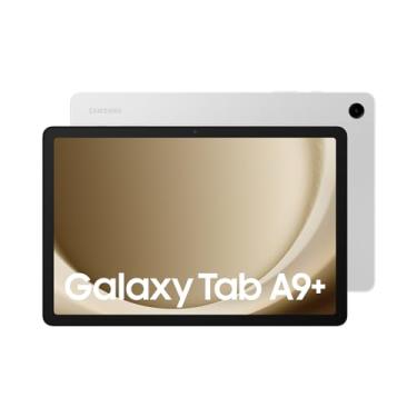 Imagem de Samsung Tablet Android Galaxy Tab A9+ WiFi, 8 GB de RAM, 128 GB de armazenamento, prata (Versão KSA)