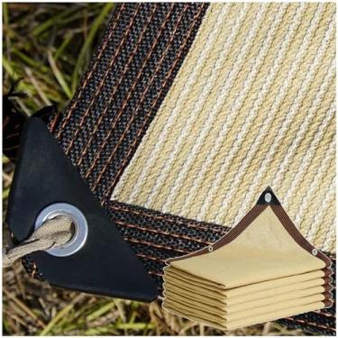 Imagem de Rede de proteção solar, rede de sombra para móveis de jardim ao ar livre, lona de malha, pano de sombra, toldo, vela de sombra