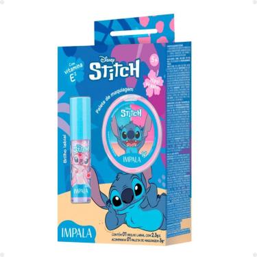Imagem de Kit Impala Stitch: 1 Brilho Labial e 1 Paleta de Maquiagem